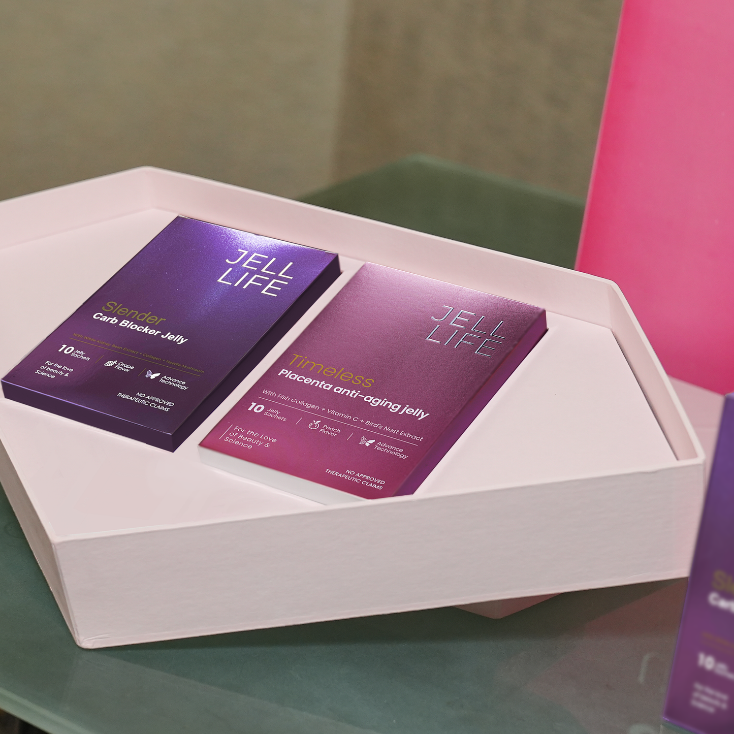 Jell Life Diamond Gift Box Package