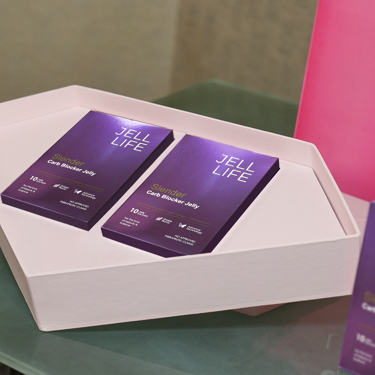 Jell Life Diamond Gift Box Package